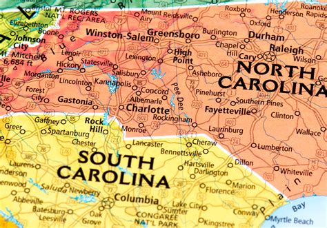 Benefits of using MAP Charlotte North Carolina On Map